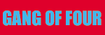 GANG OF FOUR Tシャツ