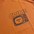 画像2: CRIME Tシャツ / WATCH TV (SAFETY ORANGE) (2)