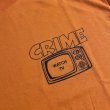 画像2: CRIME Tシャツ / WATCH TV (SAFETY ORANGE) (2)