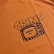 画像2: 【SALE】CRIME Tシャツ / WATCH TV (SAFETY ORANGE) (2)