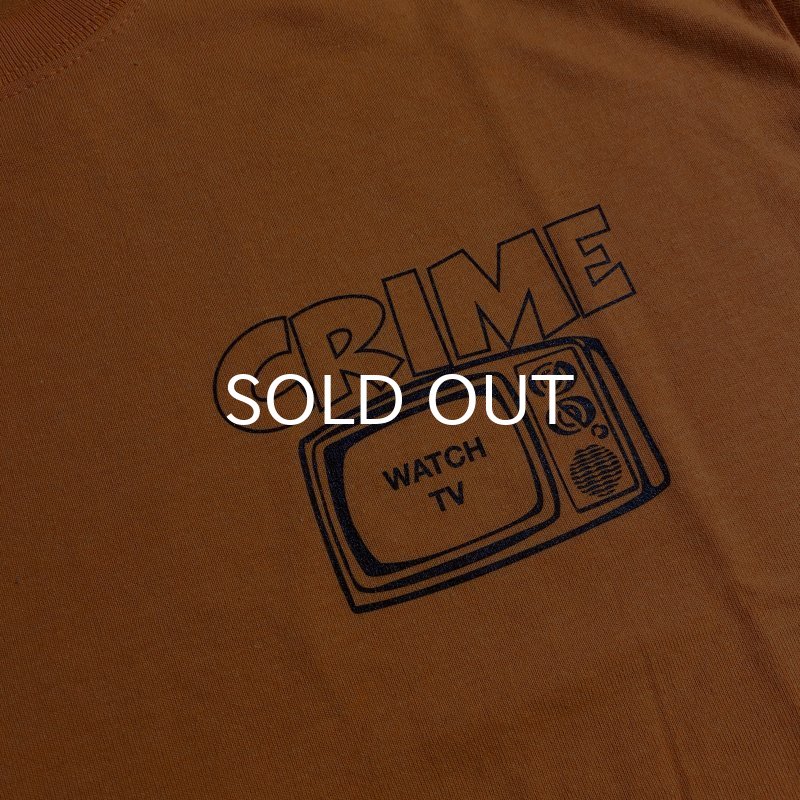 画像2: CRIME Tシャツ / WATCH TV (SAFETY ORANGE) (2)