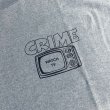 画像2: CRIME Tシャツ / WATCH TV (HEATHER INDIGO) (2)