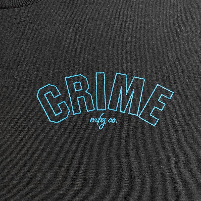 画像3: CRIME LET HIM WHO IS WITHOUT SIN CAST THE FIRST STONE Tシャツ (BLACK) (3)