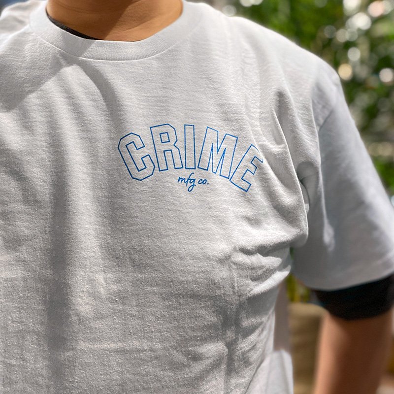 画像5: CRIME LET HIM WHO IS WITHOUT SIN CAST THE FIRST STONE Tシャツ (WHITE) (5)