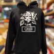 画像2: 【40%OFF】CRIME HOODIE / ROSE (BLACK) (2)