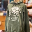 画像4: CRIME HOODIE CLASSIC FIT / ROSE (HEATHER DARK GREEN) (4)