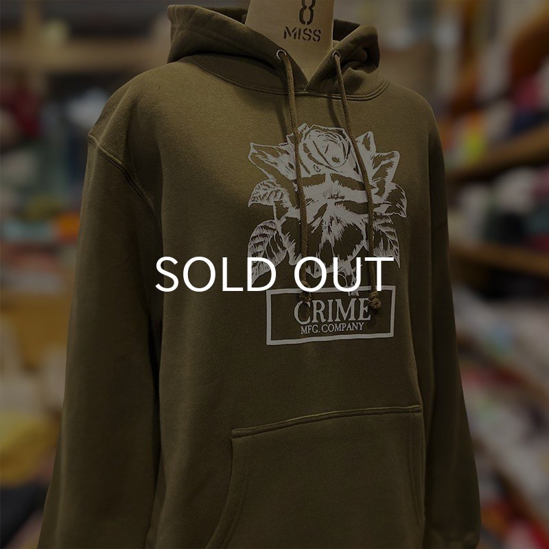 画像3: CRIME HOODIE / ROSE (OLIVE) (3)