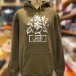 画像2: CRIME HOODIE / ROSE (OLIVE) (2)