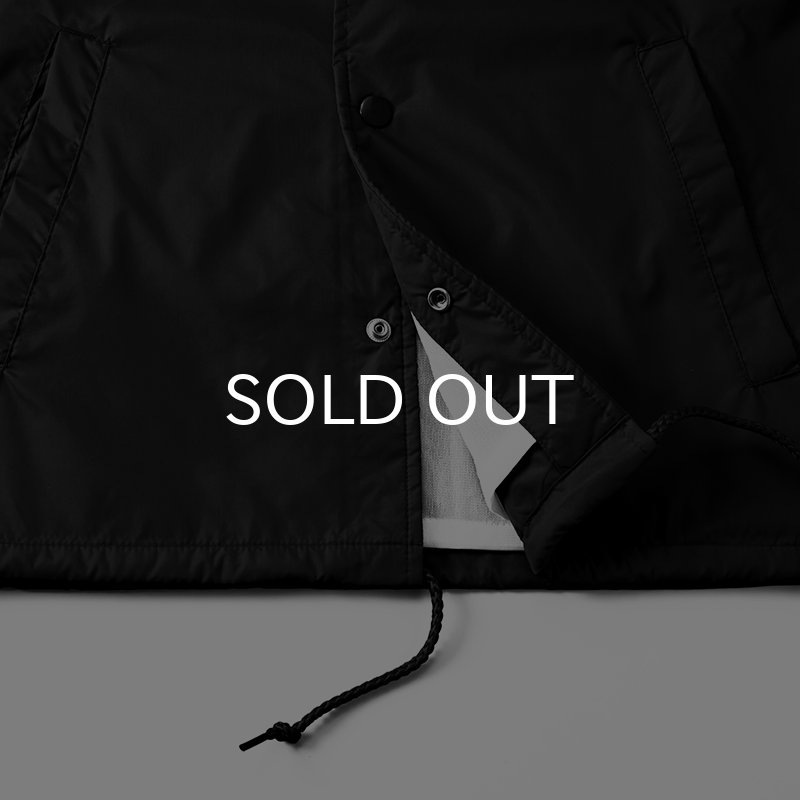 画像3: CRIME NYLON COACH JACKET / ROSE (BLACK) (3)