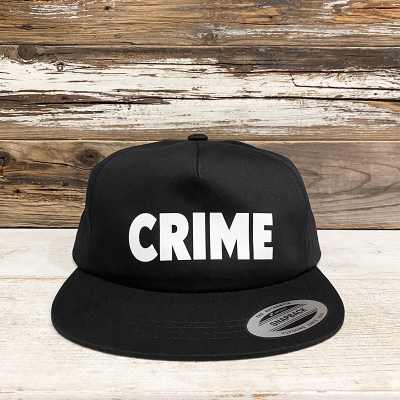画像2: CRIME / BS LOGO SNAPBACK CAP (BLACK) (2)