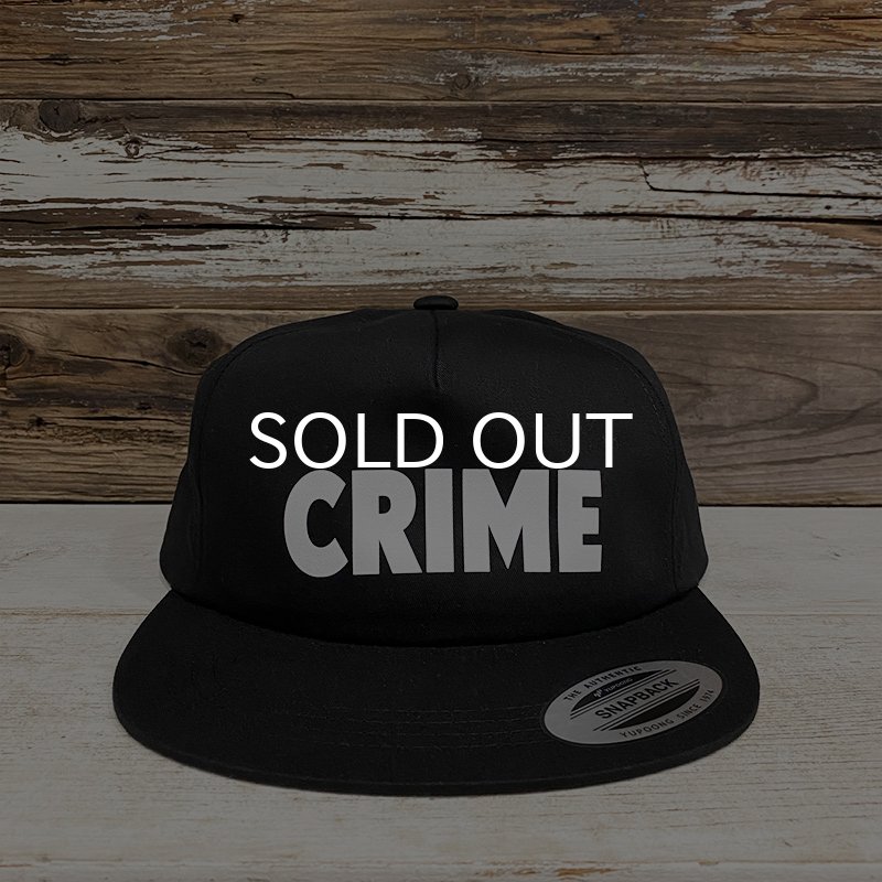 画像2: CRIME / BS LOGO SNAPBACK CAP (BLACK) (2)
