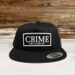 画像2: CRIME / MFG SNAPBACK CAP (BLACK) (2)