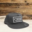 画像1: CRIME / MFG SNAPBACK CAP (CHARCOAL) (1)