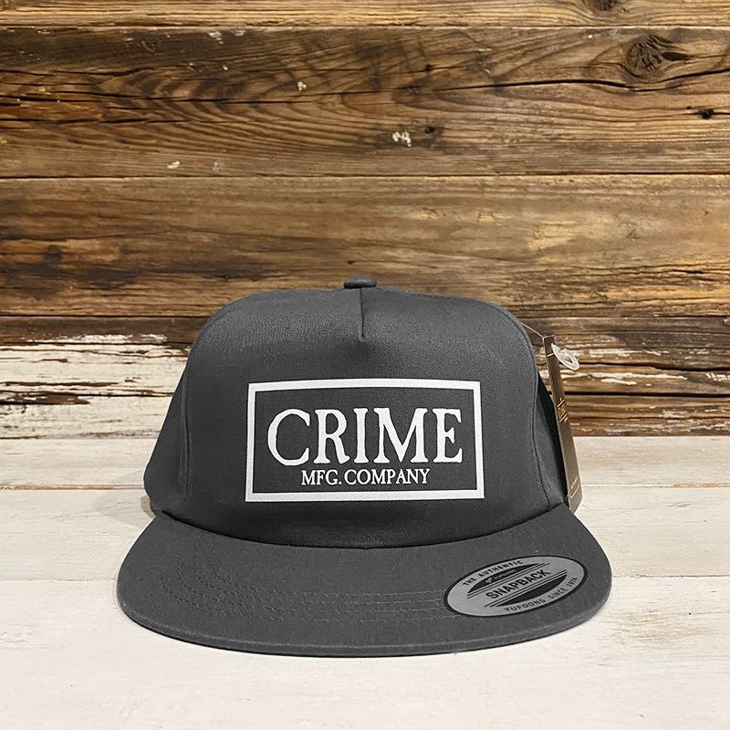 画像2: CRIME / MFG SNAPBACK CAP (CHARCOAL) (2)