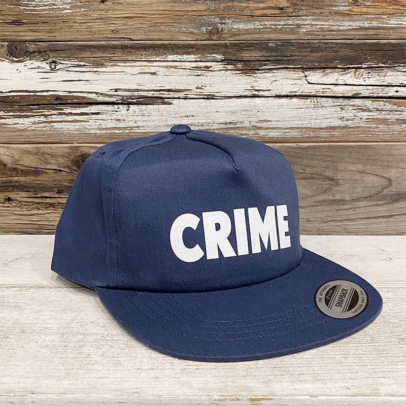 画像1: CRIME / BS LOGO SNAPBACK CAP (NAVY) (1)