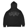 画像2: CRIME HOODIE / ARCH LOGO #1 (BLACK) (2)