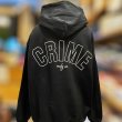 画像4: CRIME HOODIE / ARCH LOGO #1 (BLACK) (4)