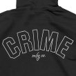 画像6: CRIME HOODIE / ARCH LOGO #1 (BLACK) (6)