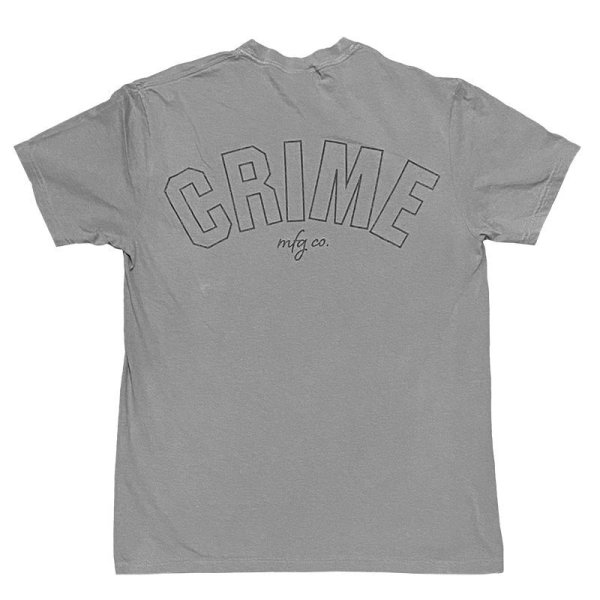 画像1: CRIME ARCH Tシャツ (GREY) (1)