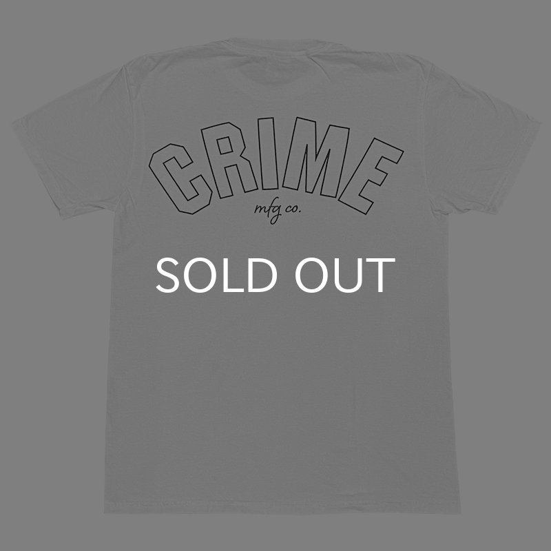 画像1: CRIME ARCH Tシャツ (WHITE) (1)