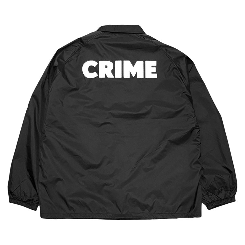 画像1: CRIME / BOA COACH JACKET (BLACK) (1)