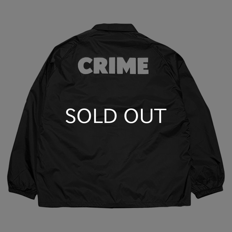 画像1: CRIME / BOA COACH JACKET (BLACK) (1)