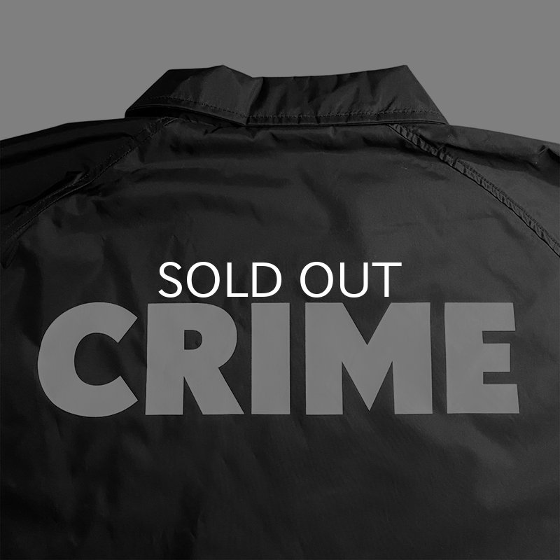 画像3: CRIME / BOA COACH JACKET (BLACK) (3)