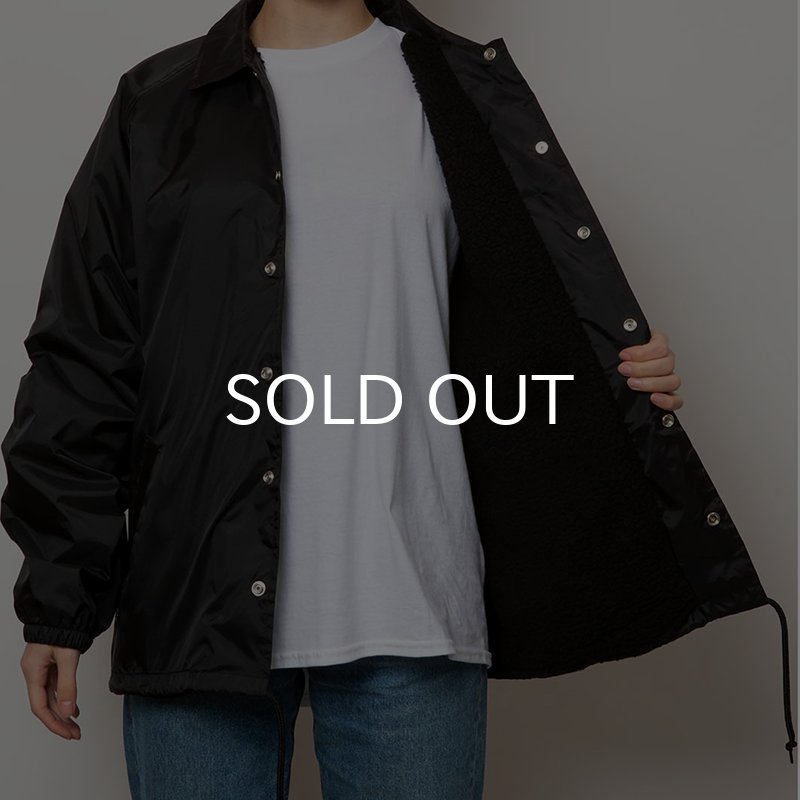 画像12: CRIME / BOA COACH JACKET (BLACK) (12)