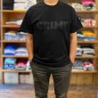 画像4: CRIME BS LOGO POCKET Tシャツ (BLACK/BLACK) (4)