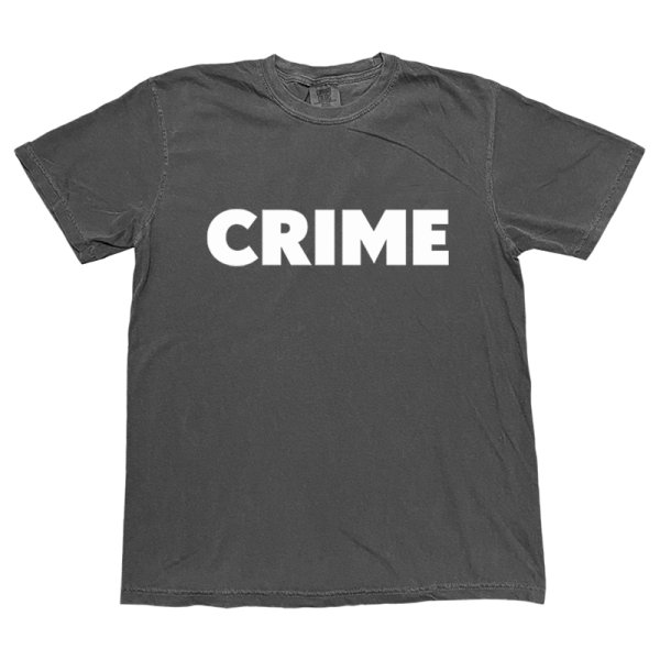 画像1: CRIME BS LOGO Tシャツ (PEPPER) (1)