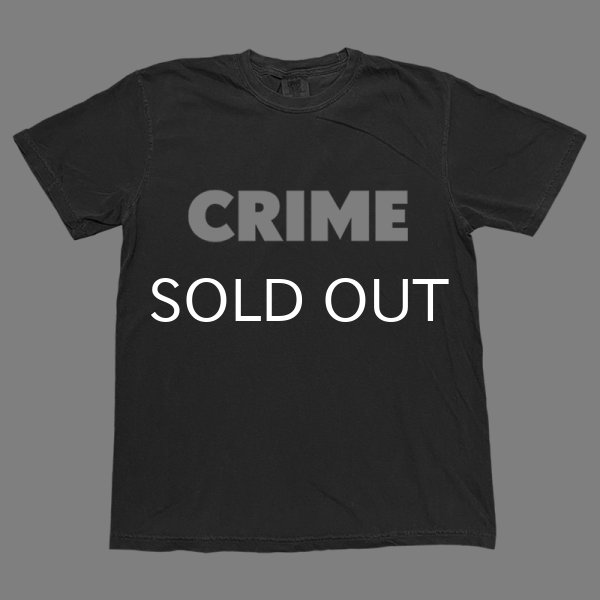 画像1: CRIME BS LOGO Tシャツ (PEPPER) (1)