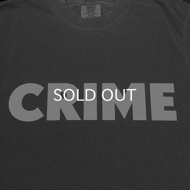 画像3: CRIME BS LOGO Tシャツ (PEPPER) (3)