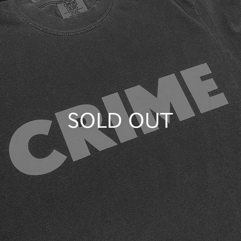 画像2: CRIME BS LOGO Tシャツ (PEPPER) (2)