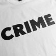 画像2: CRIME BS LOGO Tシャツ (WHITE) (2)