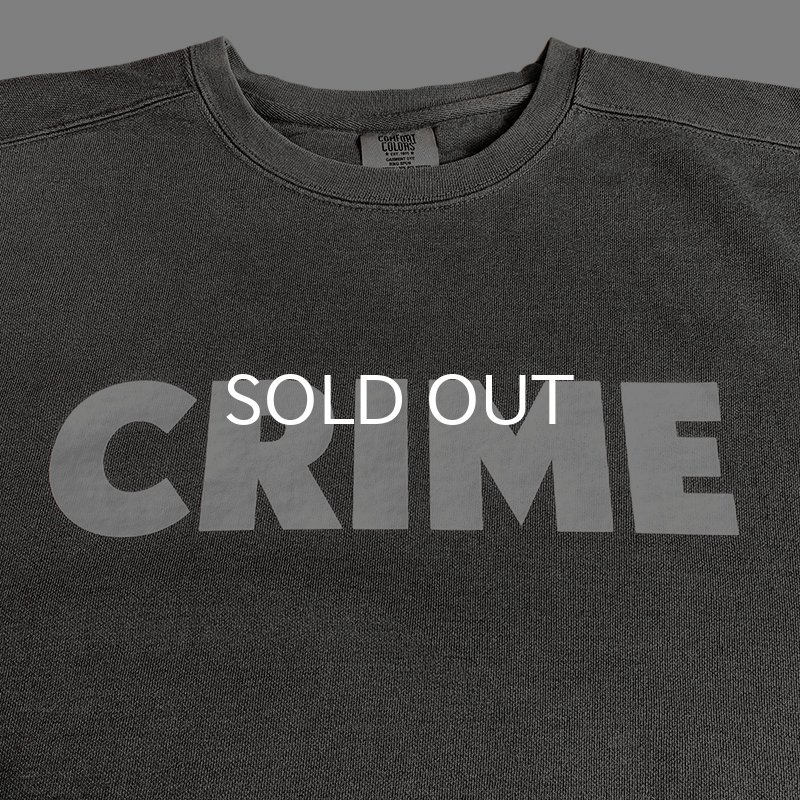画像4: CRIME CREWNECK SWEAT / BS LOGO (4)