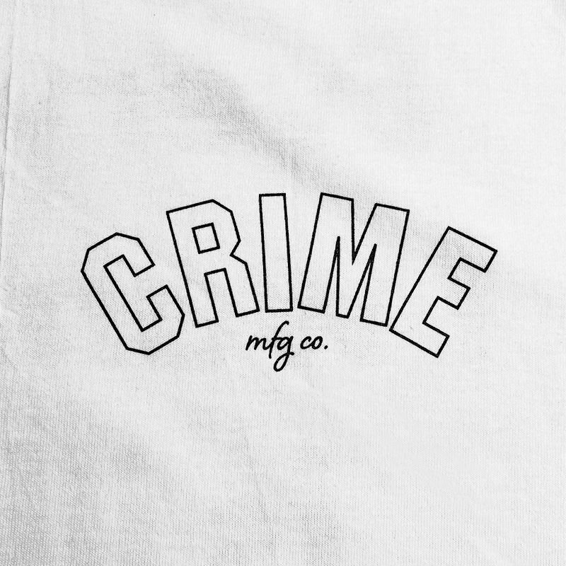 画像3: CRIME EVERYTHING I WANT TO DO IS ILLEGAL Tシャツ (WHITE) (3)