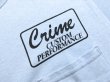 画像2: CRIME Tシャツ / POCKET CUSTOM LOGO (LIGHT BLUE) (2)