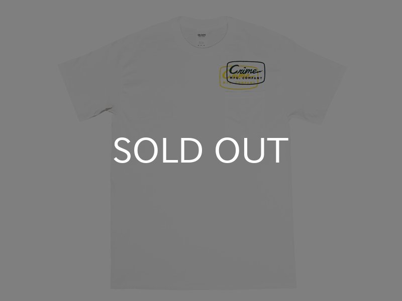 画像2: CRIME Tシャツ / POCKET LIGHTNING BOLT (MULTI) (2)