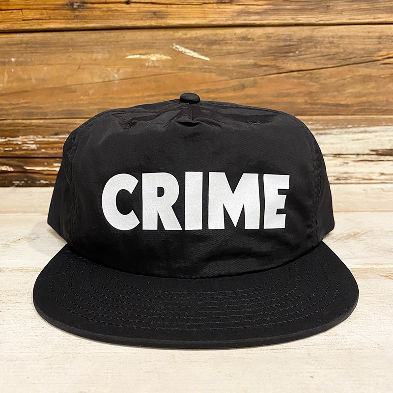 画像2: CRIME BS LOGO SURF CAP (BLACK) (2)
