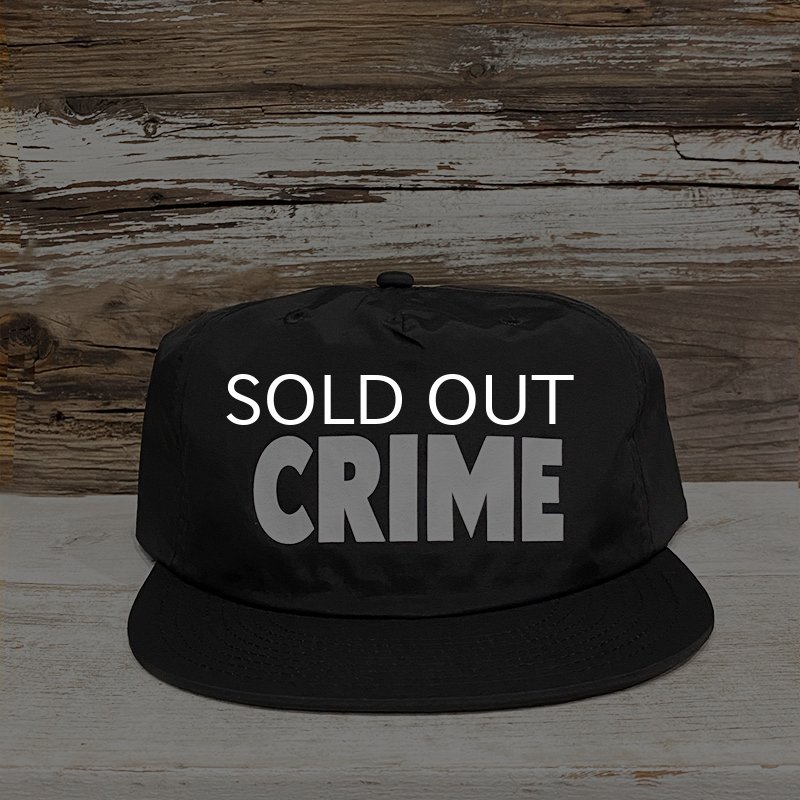 画像2: CRIME / BS LOGO SURF CAP (BLACK) (2)
