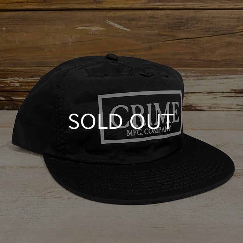 画像1: CRIME MFG SURF CAP (BLACK) (1)
