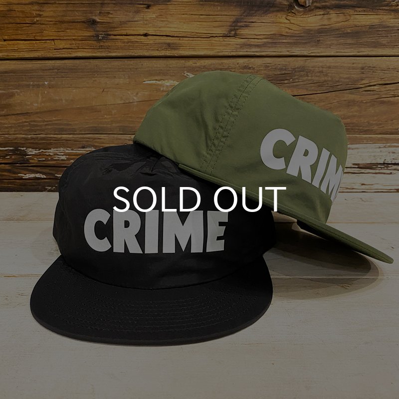 画像5: CRIME BS LOGO SURF CAP (ARMY) (5)