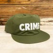 画像1: CRIME / BS LOGO SURF CAP (ARMY) (1)
