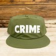 画像2: CRIME / BS LOGO SURF CAP (ARMY) (2)