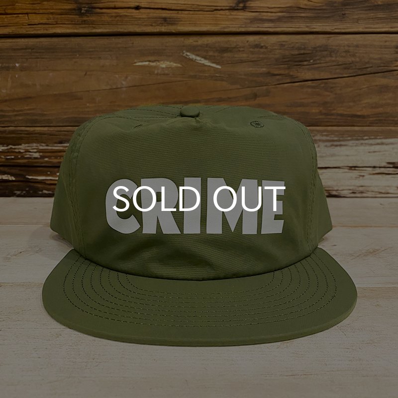 画像2: CRIME BS LOGO SURF CAP (ARMY) (2)
