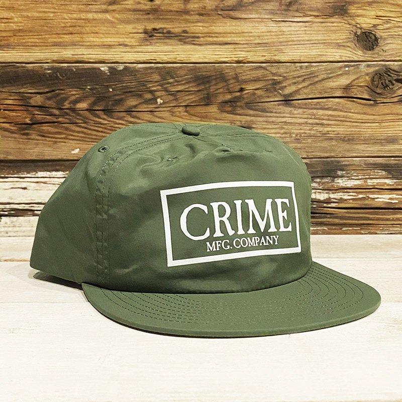 画像1: CRIME / MFG SURF CAP (ARMY) (1)