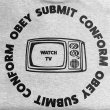 画像5: CRIME Tシャツ / WATCH TV POCKET (ASH) (5)