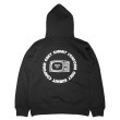 画像1: CRIME HOODIE / WATCH TV (BLACK) (1)