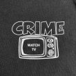 画像3: CRIME HOODIE / WATCH TV (BLACK) (3)