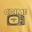 画像3: CRIME ロングスリーブTシャツ / WATCH TV (GOLD) (3)